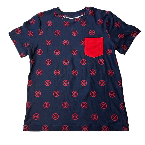 Hanna Andersson Marvel Captain America Top 130 - Picture 1 of 4